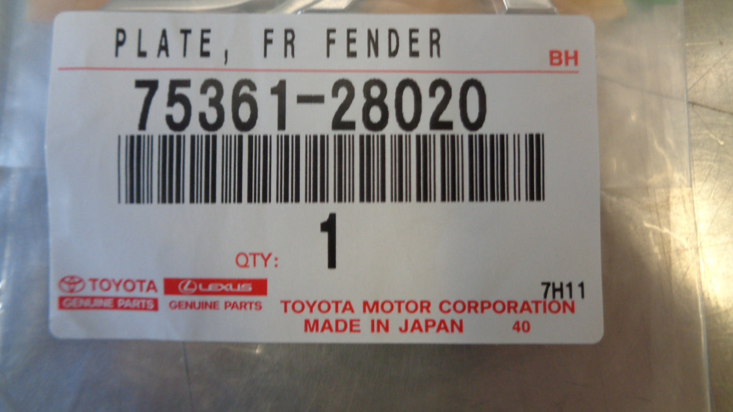 Toyota Tarago Genuine Front Fender V6 Badge Emblem New Part