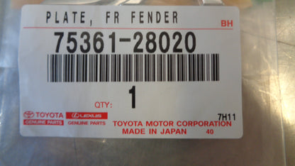 Toyota Tarago Genuine Front Fender V6 Badge Emblem New Part