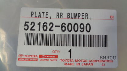Toyota Landcruiser Prado 150 Series Genuine Rear Bumper Plate New Part