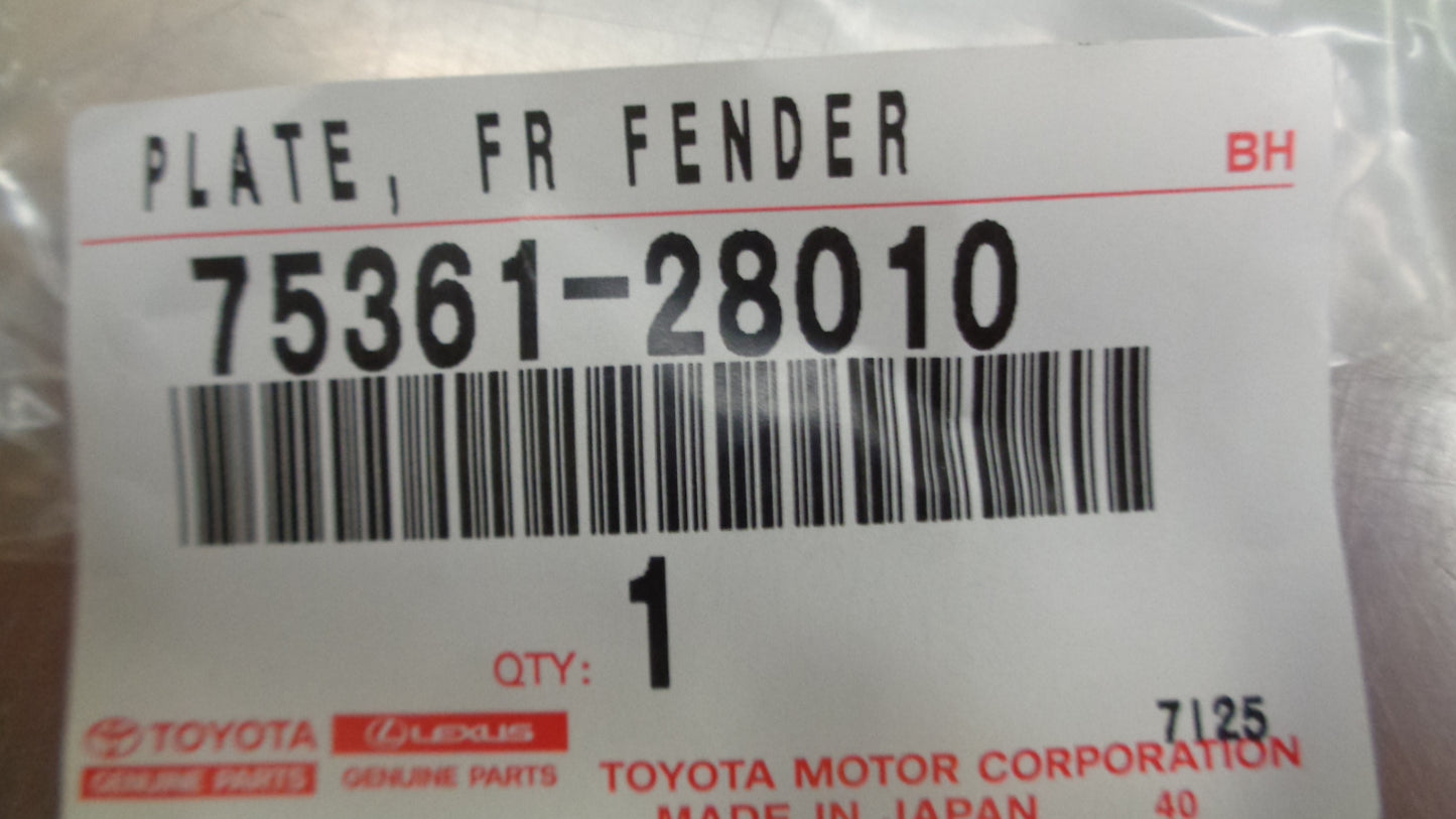 Toyota Tarago Genuine Front Fender Vvti Badge New Part