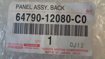 Toyota Corolla iM Genuine Back Door Upper Panel Assy New Part