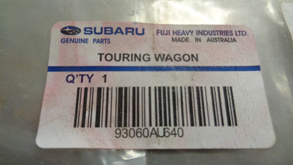 Subaru Outback Genuine Touring Wagon Emblem New Part