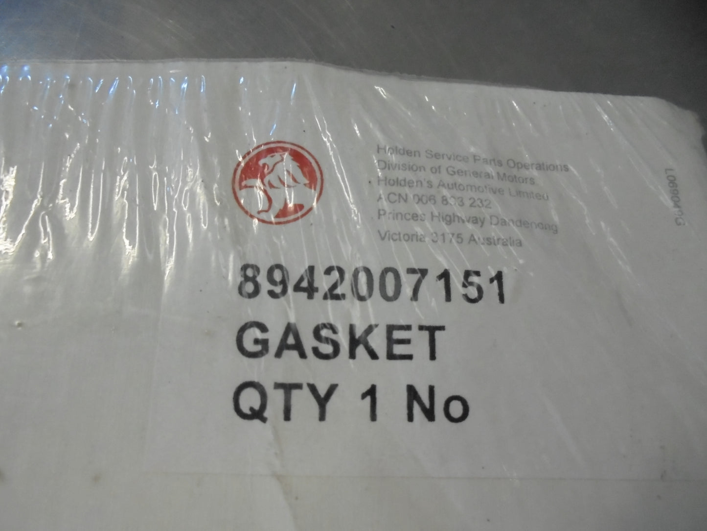 Holden Rodeo Genuine Engine Valve Cover Gasket 1.9Ltr-2.0Ltr New Part