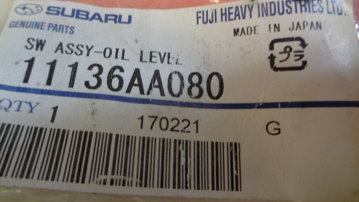 Subaru Forester Genuine Oil Level Switch New Part