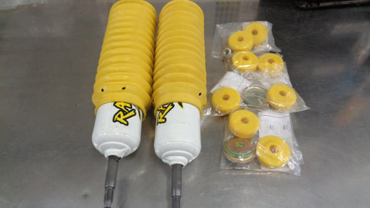 RAW Nitro Max Heavy Duty Front Shock Pair Suits Toyota Landcruiser 70 Series New Part