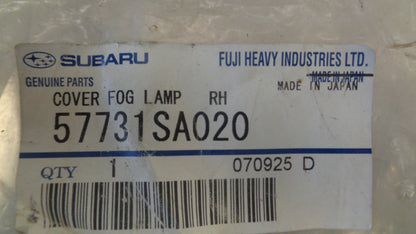 Subaru MY03 Genuine Right Hand Fog Lamp Assy New Part