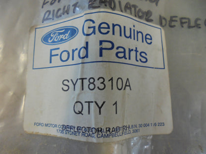 Ford Territory Genuine Right Hand Front Radiator Deflector New Part