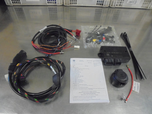 VW Tiguan Genuine Tow Bar Wiring Loom-Plug 13-Instructions Kit New Part