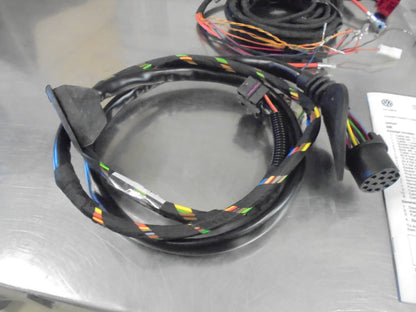 VW Tiguan Genuine Tow Bar Wiring Loom-Plug 13-Instructions Kit New Part