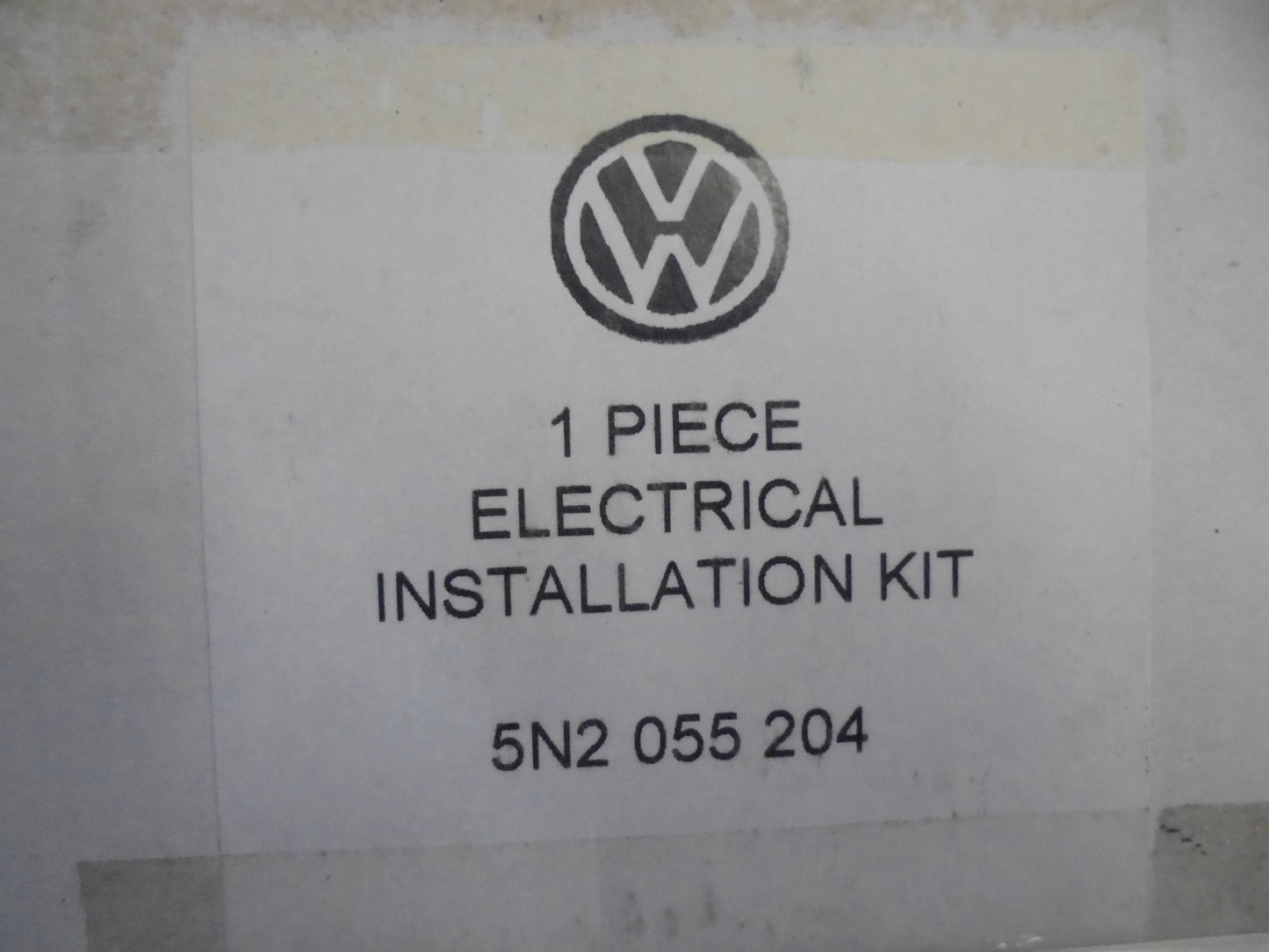 VW Tiguan Genuine Tow Bar Wiring Loom-Plug 13-Instructions Kit New Part
