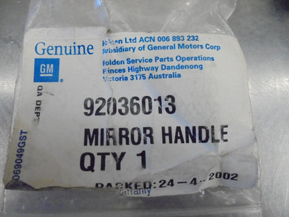 Holden VP/VS/VN/VR Commodore Genuine External Mirror Handle New Part