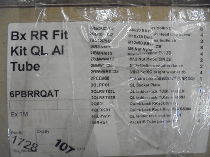 Triple M Rear Ladder Rack Suits Tray Alloy 2 1/2 Quick Foot Release Feet Kit New Part