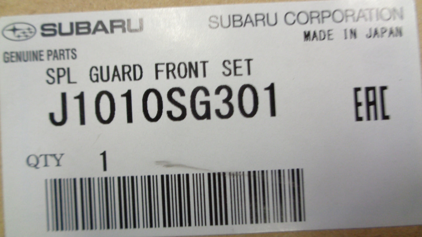 Subaru Forester Genuine Front Mud Flap Set New Part