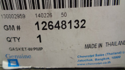 Holden Colorado Genuine Water Pump Gasket New Part