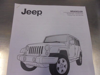 Jeep JK Wrangler Genuine Reverse Camera Kit New Part