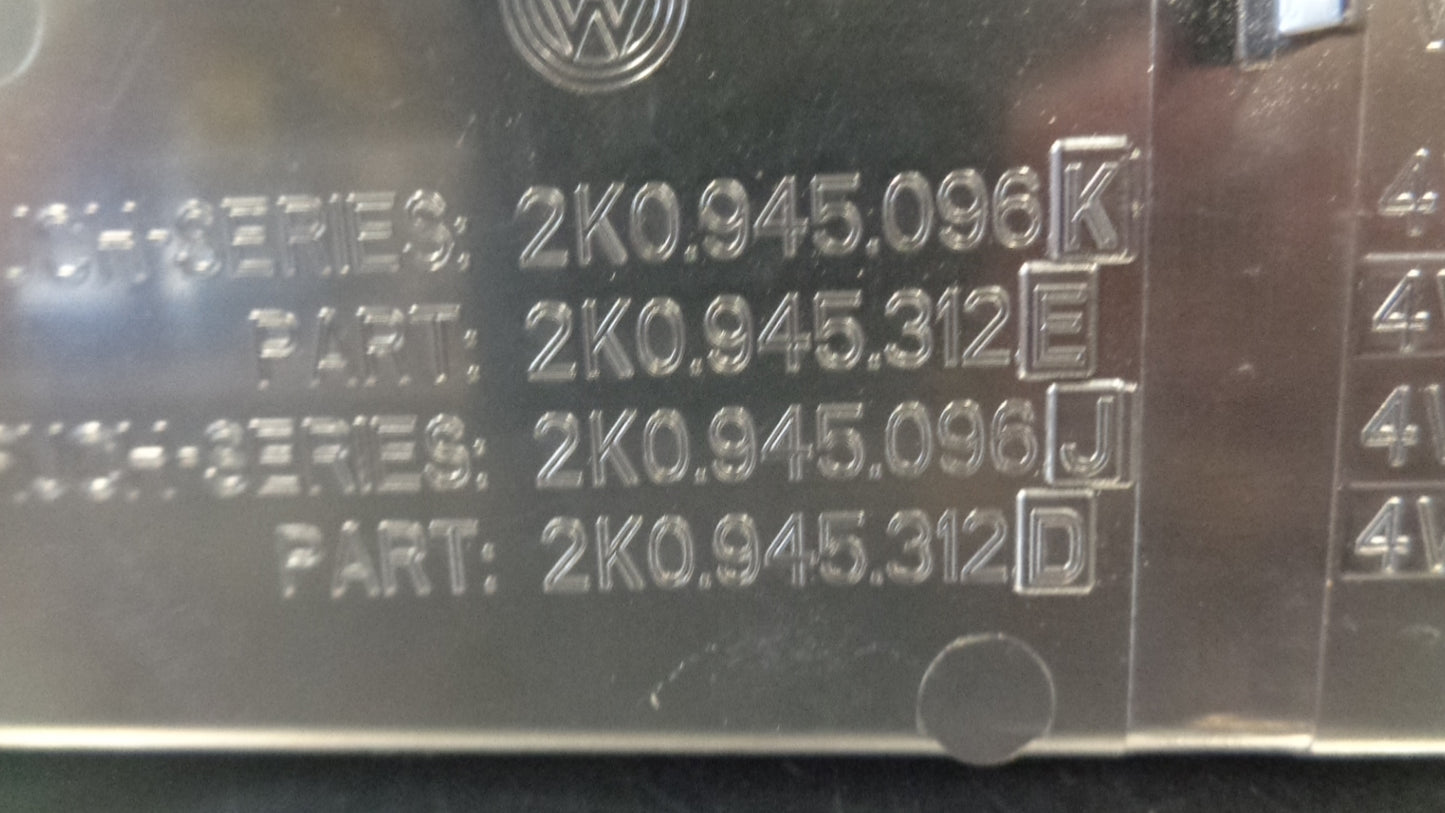 Volkswagen Caddy Genuine Rear Right Door Cover Trim New Part