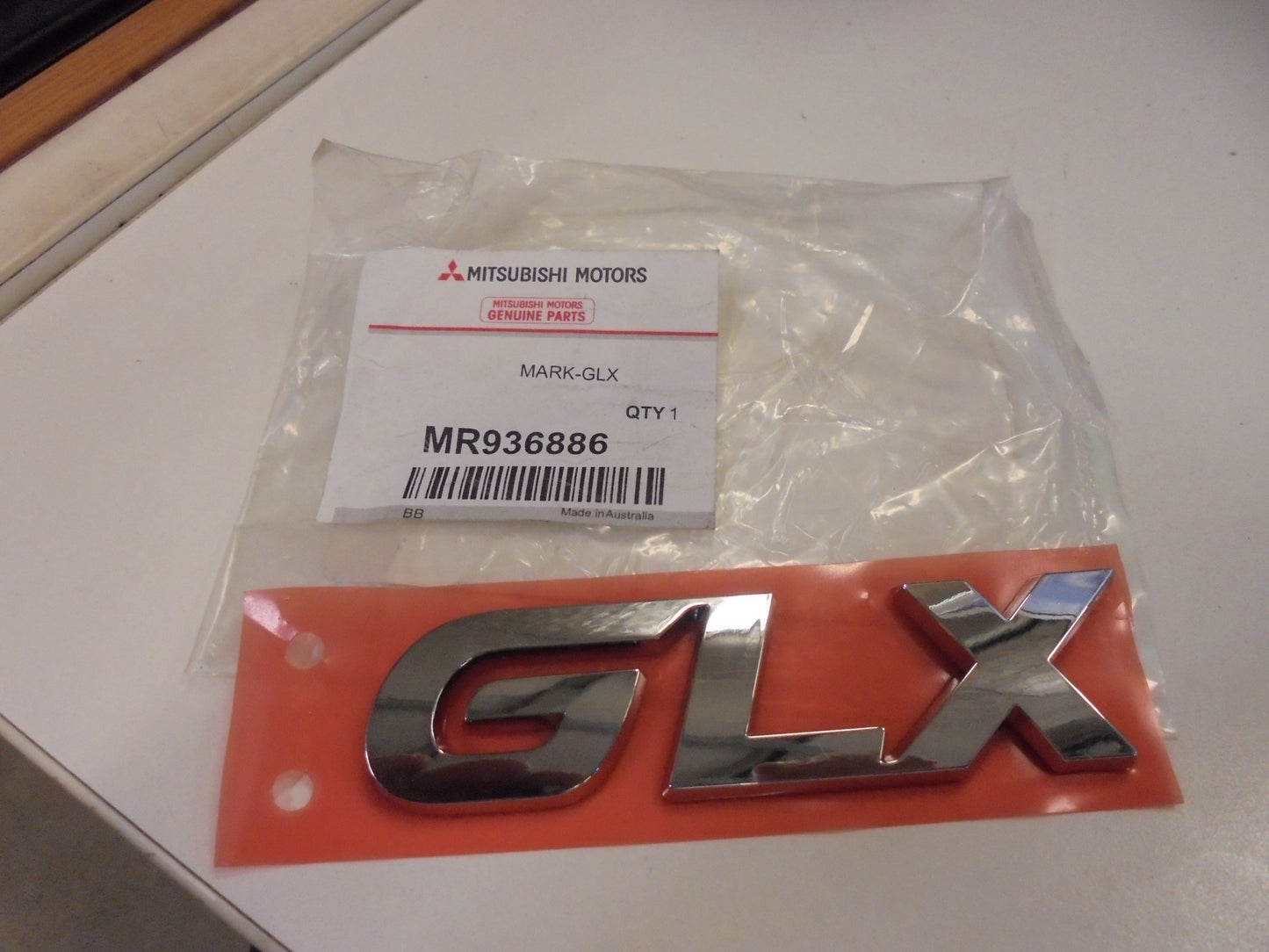 Mitsubishi Triton/Pajero Genuine GLX Chrome Emblem New Part