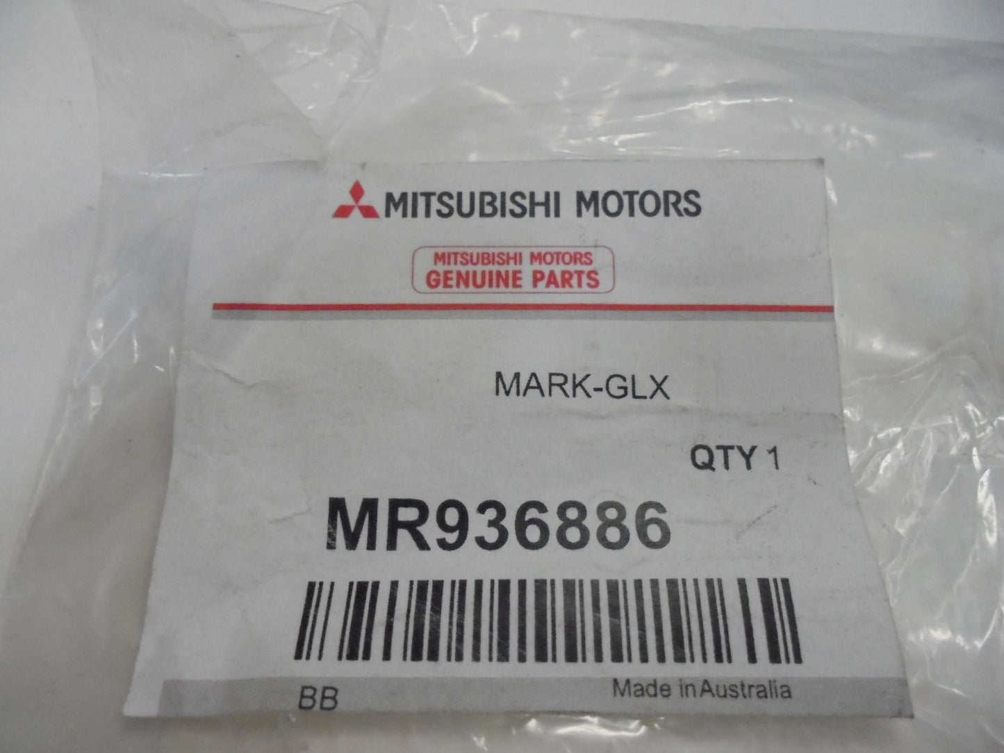 Mitsubishi Triton/Pajero Genuine GLX Chrome Emblem New Part