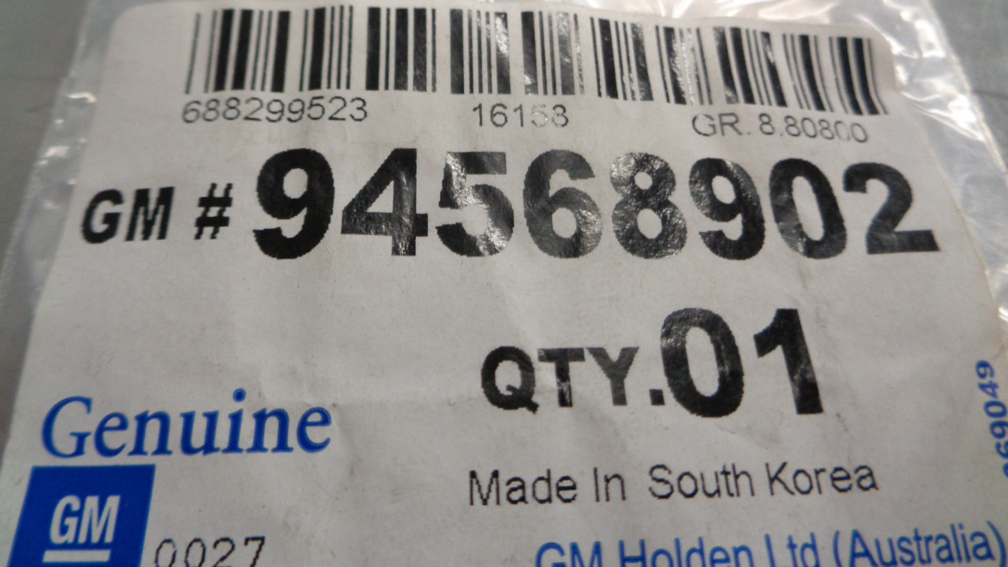 Holden Trax Genuine Fan Warning Label New Part