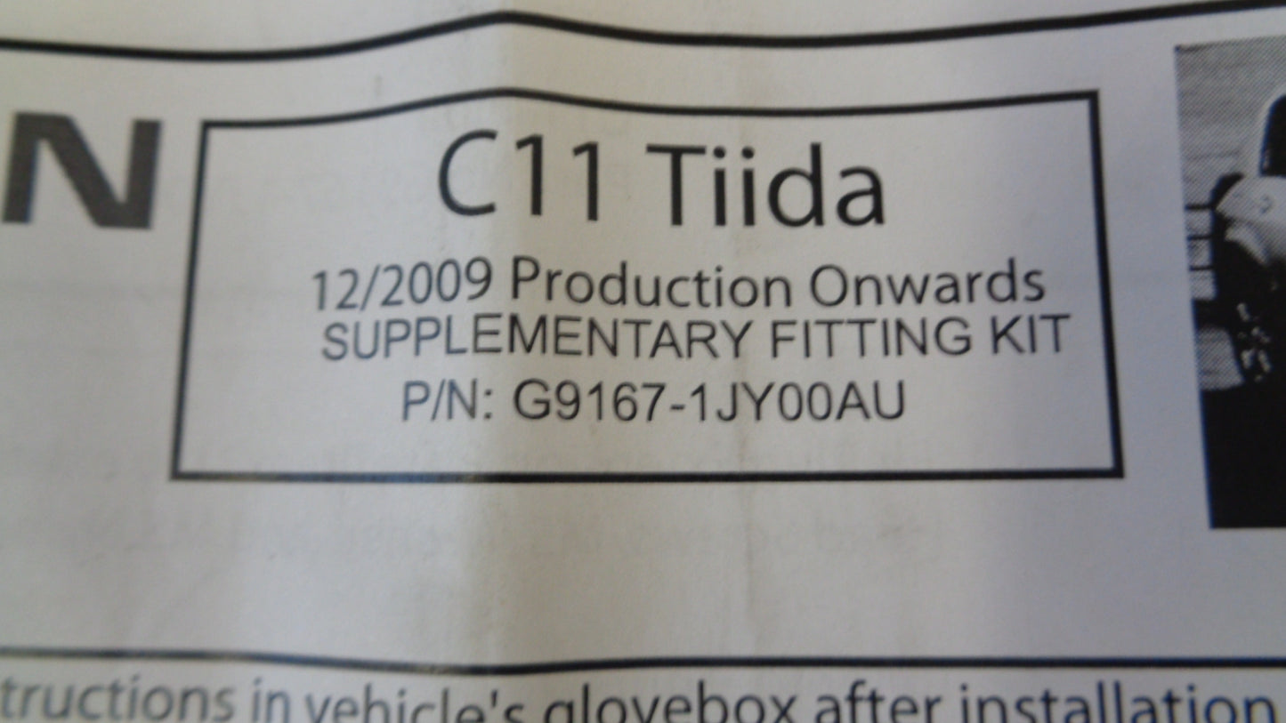 Nissan C11 Tiida Supplementary Fitting Kit New Part