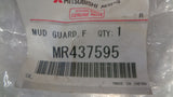 Mitsubishi Pajero Genuine Front Left Hand Mud Flap New Part