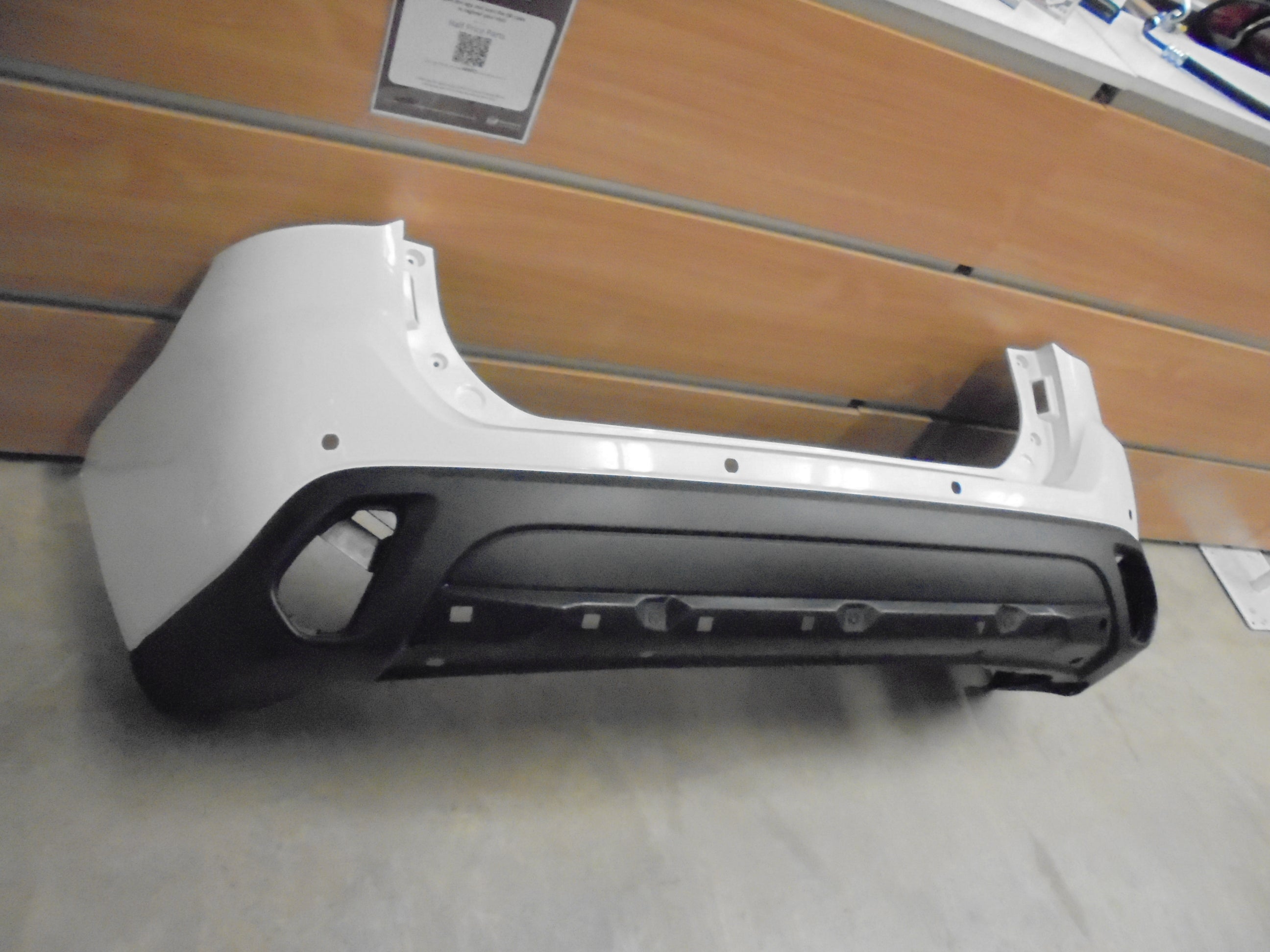 Mitsubishi ZJ Outlander Genuine Rear Bar Cover With Flare And Sensor H ...