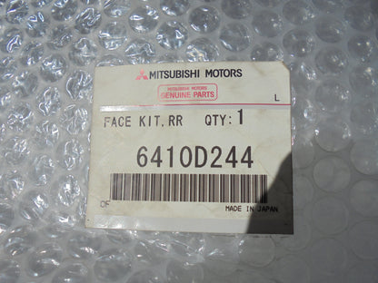Mitsubishi ZJ Outlander Genuine Rear Bar Cover With Flare And Sensor Holes New Part