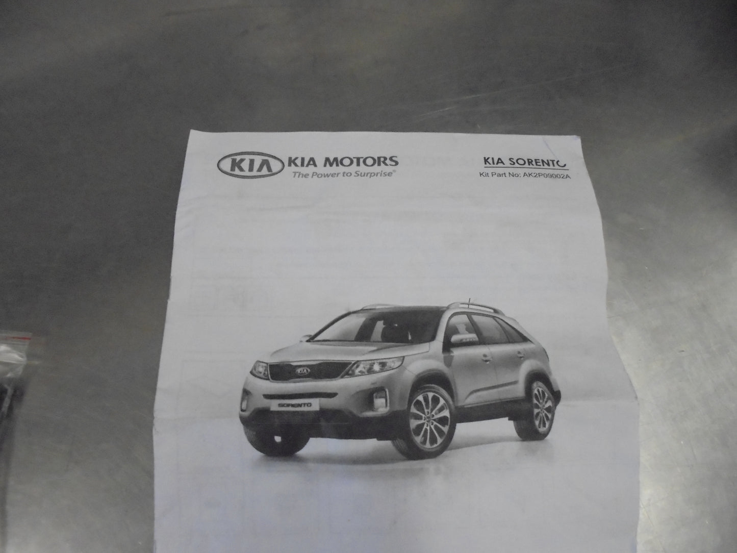 Kia Sorento Genuine Trailer Wiring Complete Kit New Part