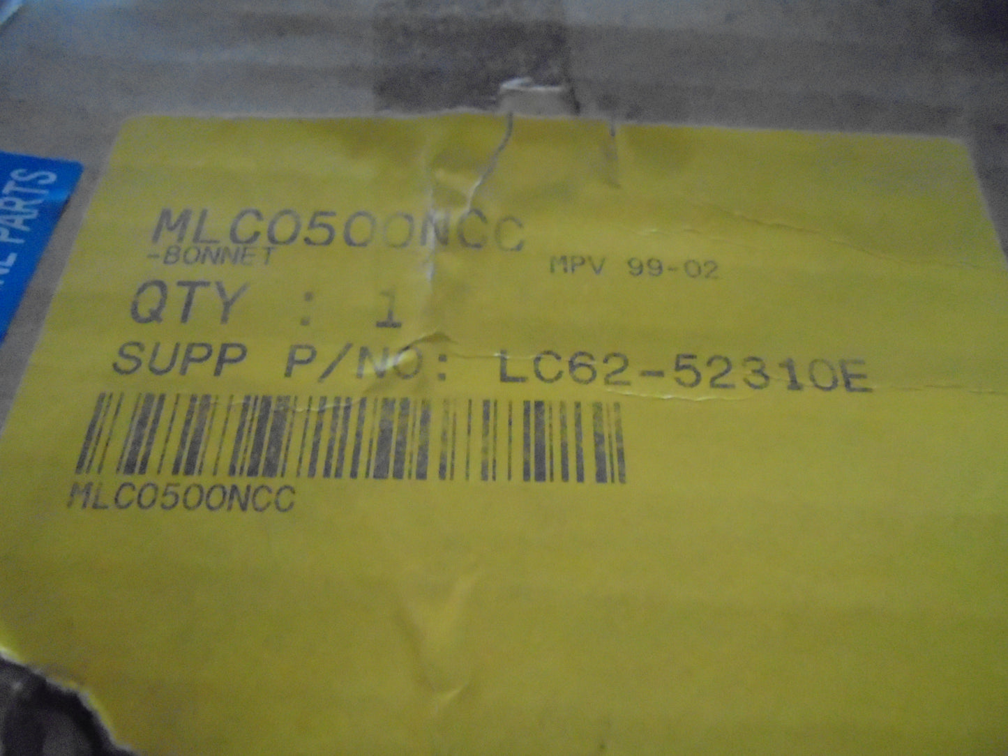 Mazda MPV Genuine Front Bonnet New Part