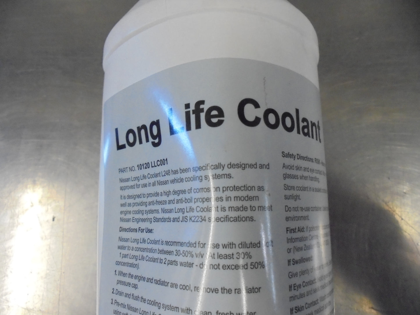 Nissan Genuine Long Life Coolant 1Ltr New Part