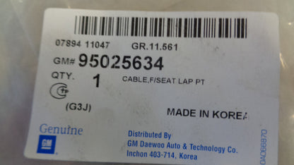 Holden JG/JH Cruze Genuine Seat Airbag wiring Harness - New Part