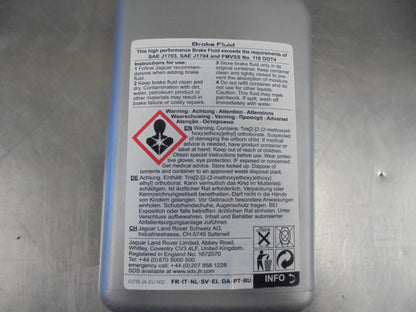 Jaguar Genuine Brake Fluid 1 Ltr New Part