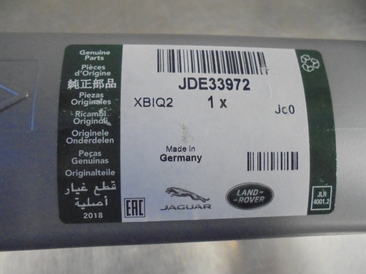 Jaguar Genuine Brake Fluid 1 Ltr New Part