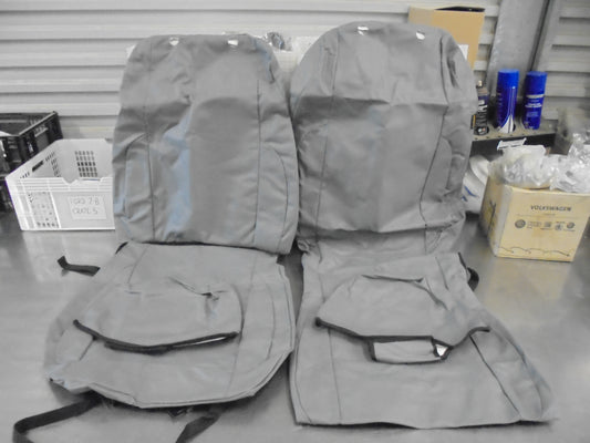 Shevron Front Canvas Seat Covers Suits Volkswagen Amarok New Part