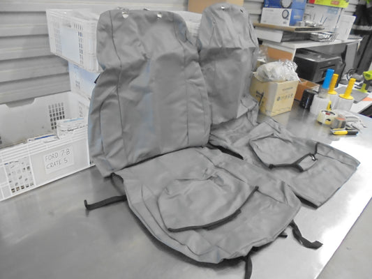 Shevron Front Canvas Seat Covers Suits Volkswagen Amarok New Part