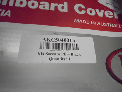 Kia Sorento UM PE Genuine Tailored Dash Mat (Black) New Part