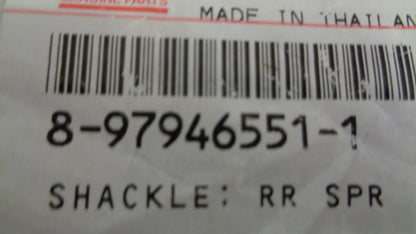 Isuzu D-MAX Holden RG Colorado Genuine Rear Suspension Shackle New Part