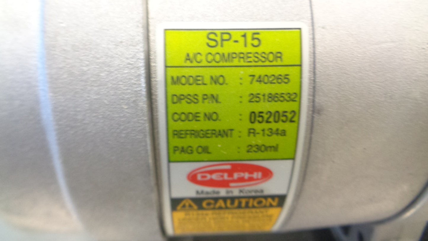 Holden RA V6 Petrol Genuine A/C Compressor New Part