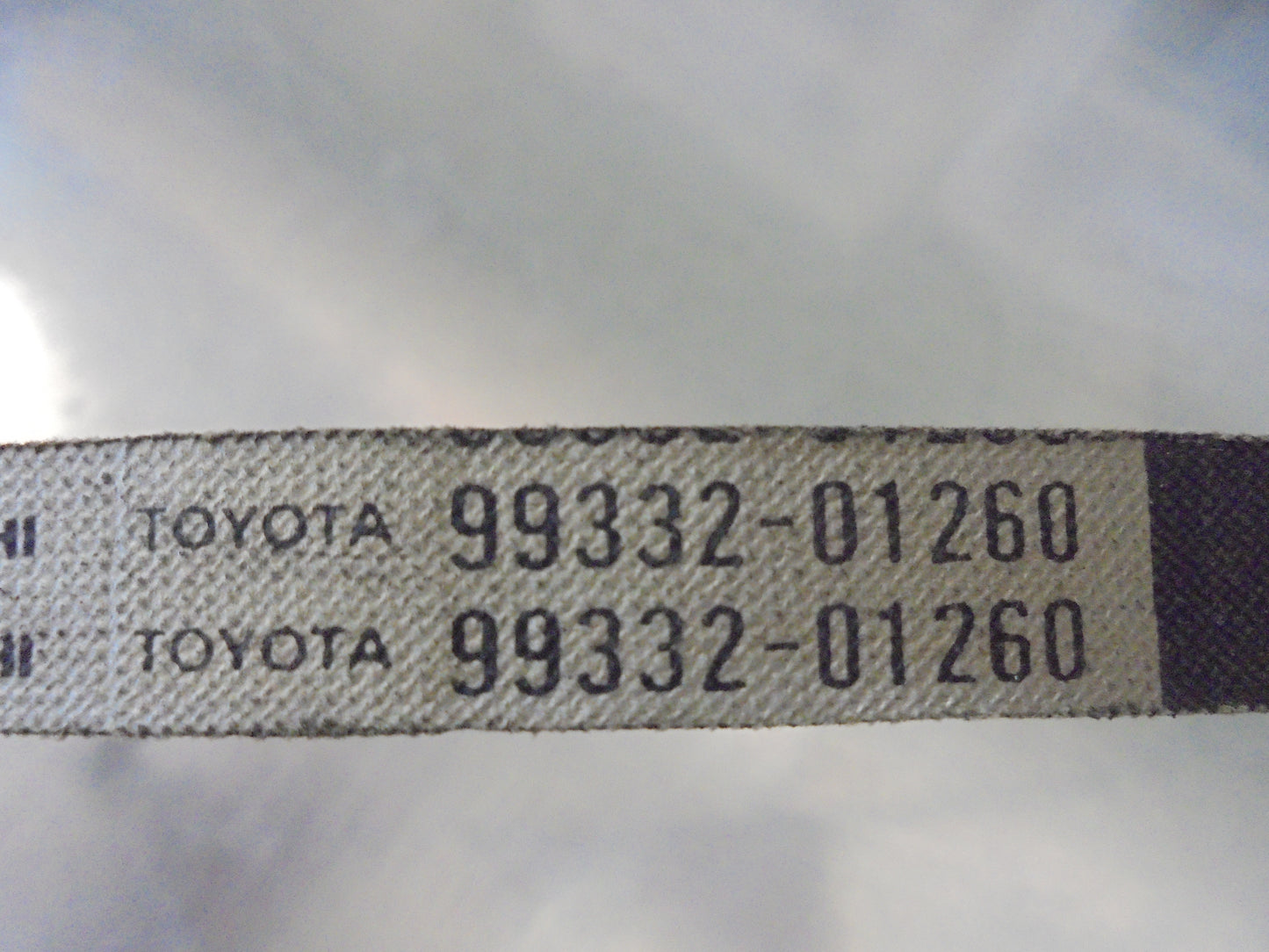 Toyota Landcruiser-Hilux-Bundera-4Runner-Surf Genuine A/C Belt New Part