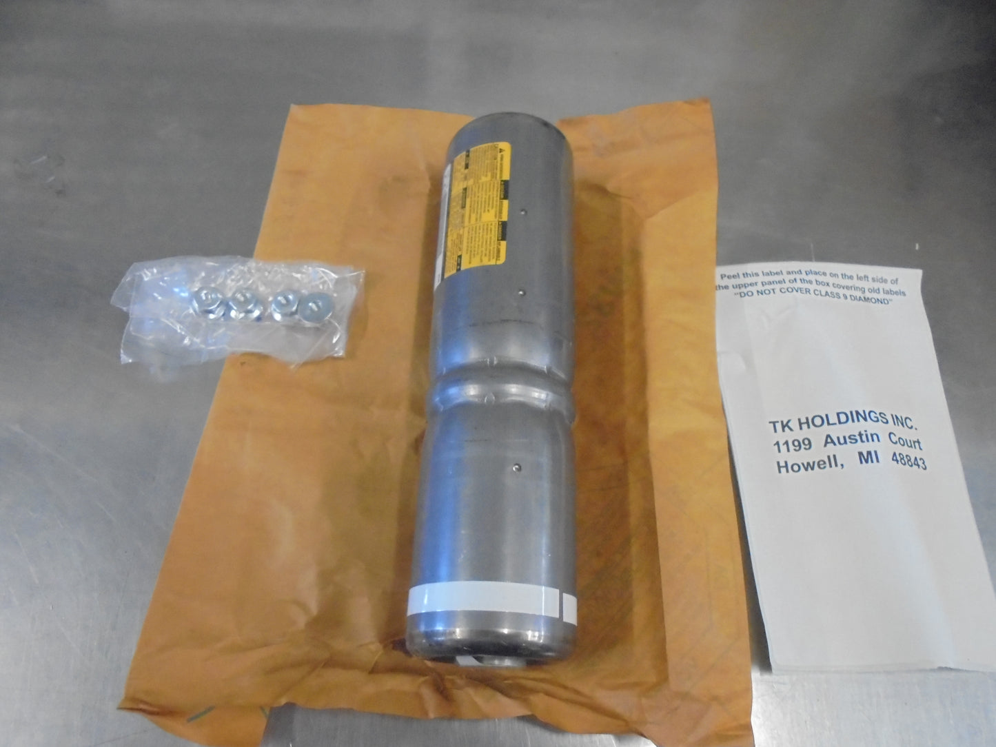 Jeep Wrangler JK Genuine Passenger Front Airbag Inflator Kit New Part