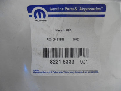 Jeep Wrangler Genuine Rear Mud Flap Set Kit New Part