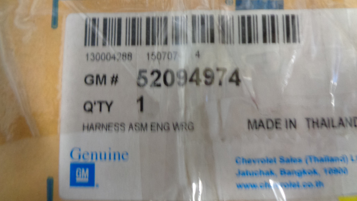 Holden RG Colorado Genuine Engine Harness New Part
