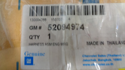 Holden RG Colorado Genuine Engine Harness New Part