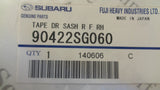 Subaru Forester Genuine Right Hand Front Black-Out Tape New Part