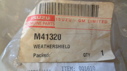 Isuzu FRR/FSR Truck Genuine Right Hand Front Weather Shield New Part