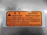 Mitsubishi Lancer Genuine Caution Label New Part