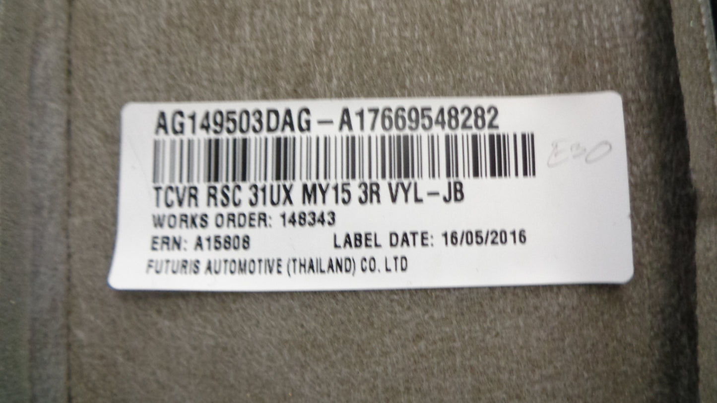 Holden Colorado7/Trailblazer Genuine 3rd Row Leather Cover New Part