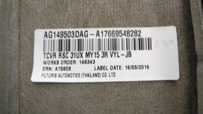 Holden Colorado7/Trailblazer Genuine 3rd Row Leather Cover New Part