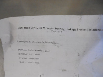 Jeep-Mopar Genuine Steering Damper New Part