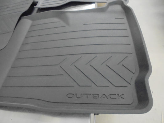 Subaru Outback Genuine Deep Dish Rubber Mat Set New Part